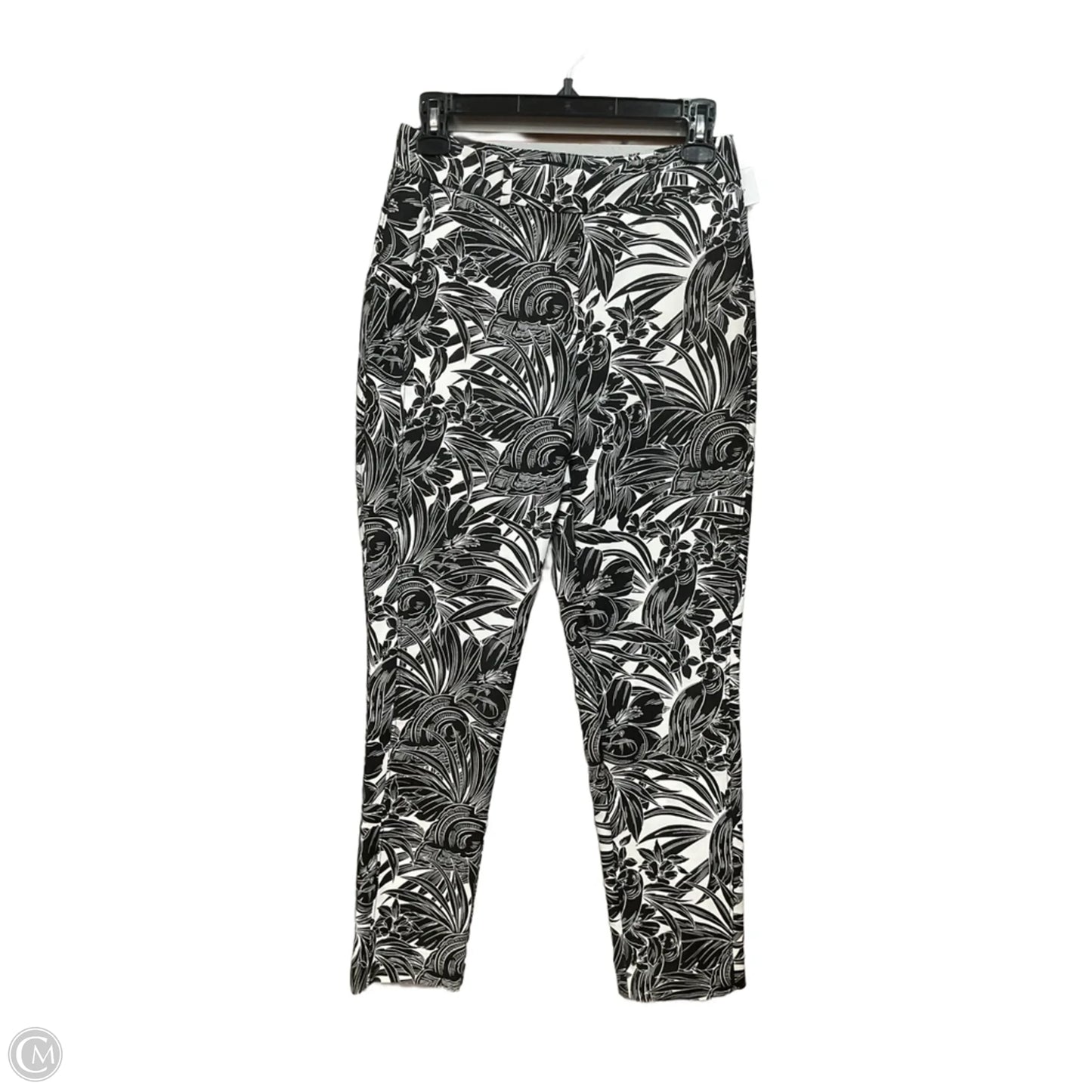 Pants Dress By Clothes Mentor In Black & White, Size: 2