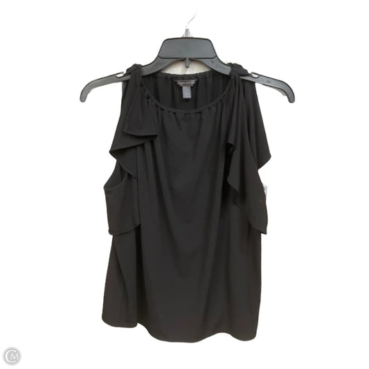Top Sleeveless By Banana Republic In Black, Size: L