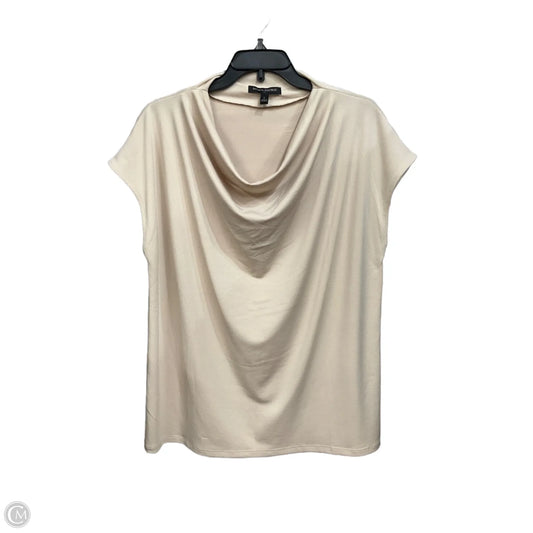 Top Sleeveless By Banana Republic In Tan, Size: L