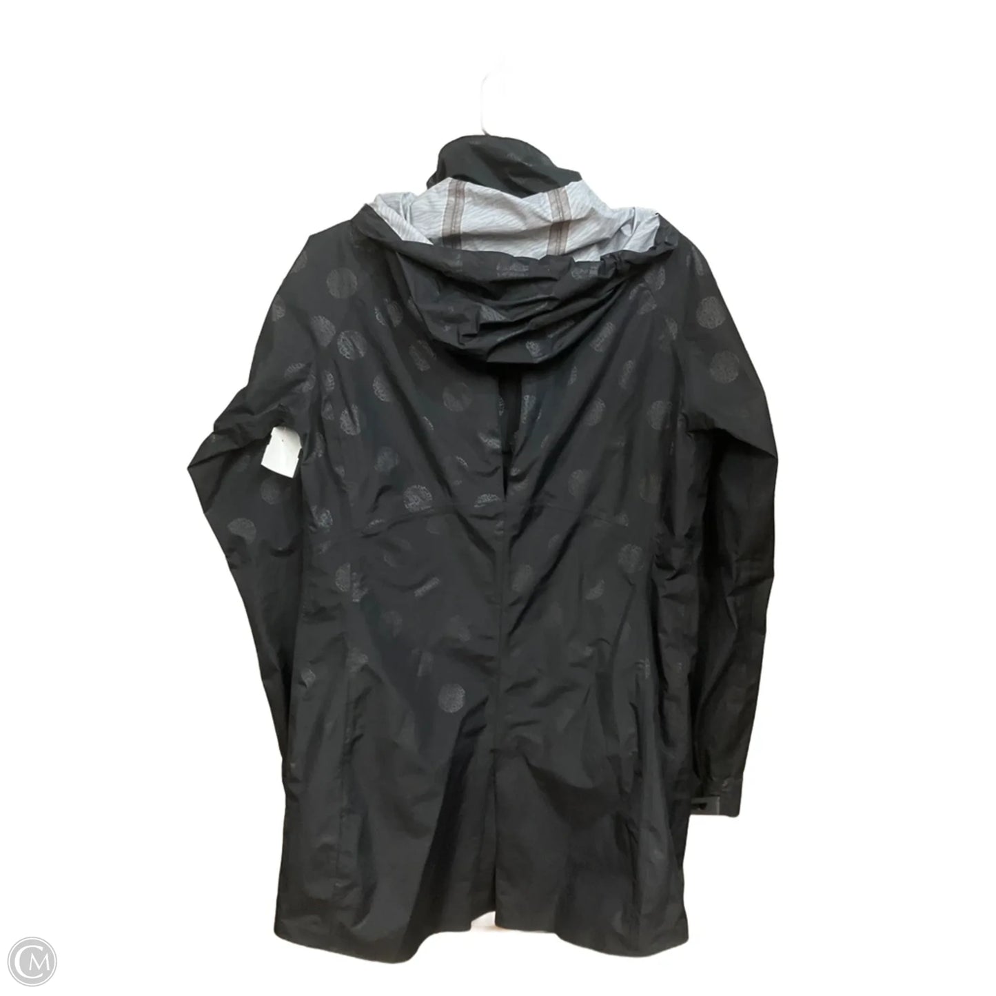 Coat Raincoat By Mondetta In Black, Size: S