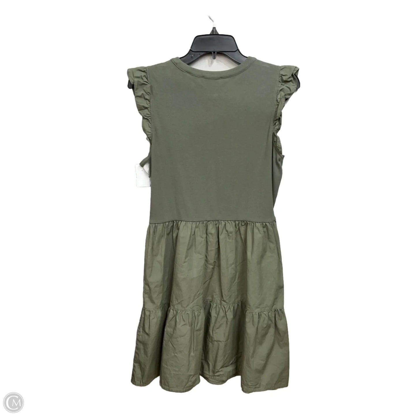 Dress Casual Midi By Loft In Green, Size: M
