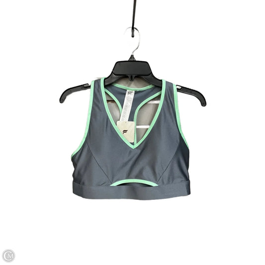 Athletic Bra By Fabletics In Grey, Size: L