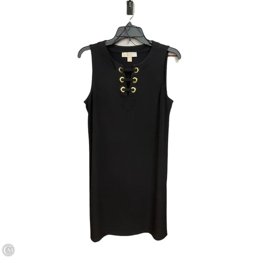 Dress Casual Midi By Michael By Michael Kors In Black, Size: M