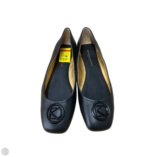 Shoes Flats By Donna Karan In Black, Size: 9