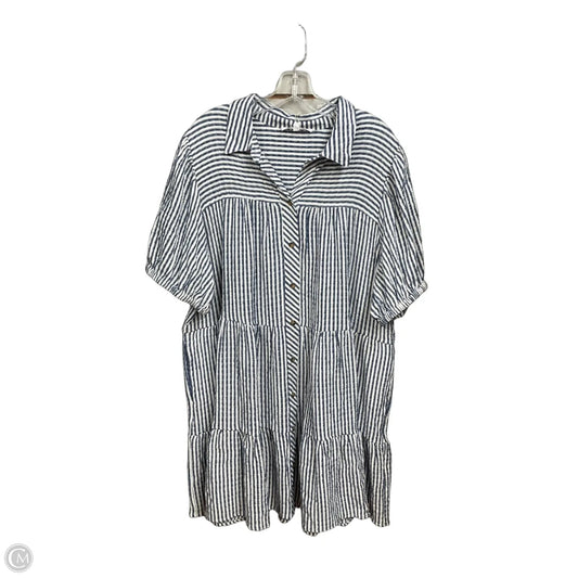 Dress Casual Short By Jane And Delancey In Striped Pattern, Size: 2x