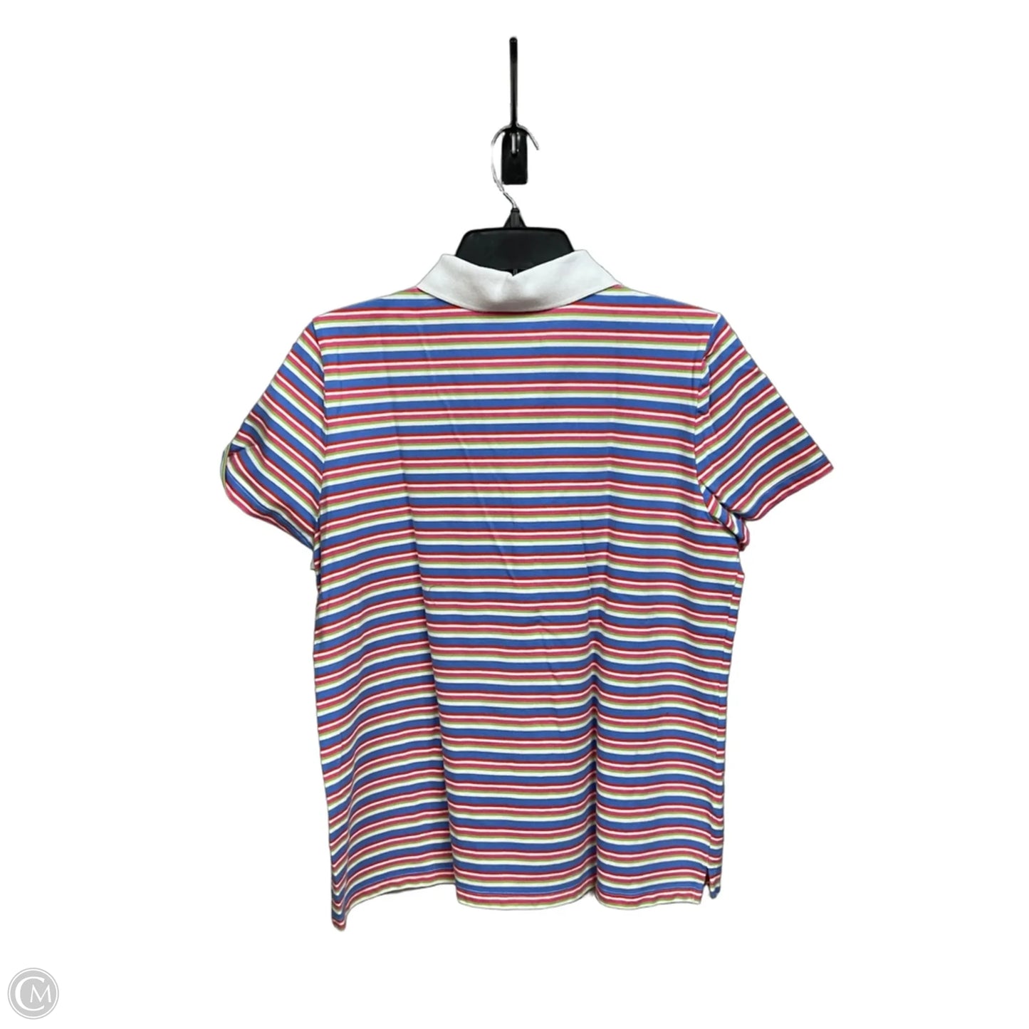 Top Short Sleeve By Tommy Hilfiger In Striped Pattern, Size: Xl