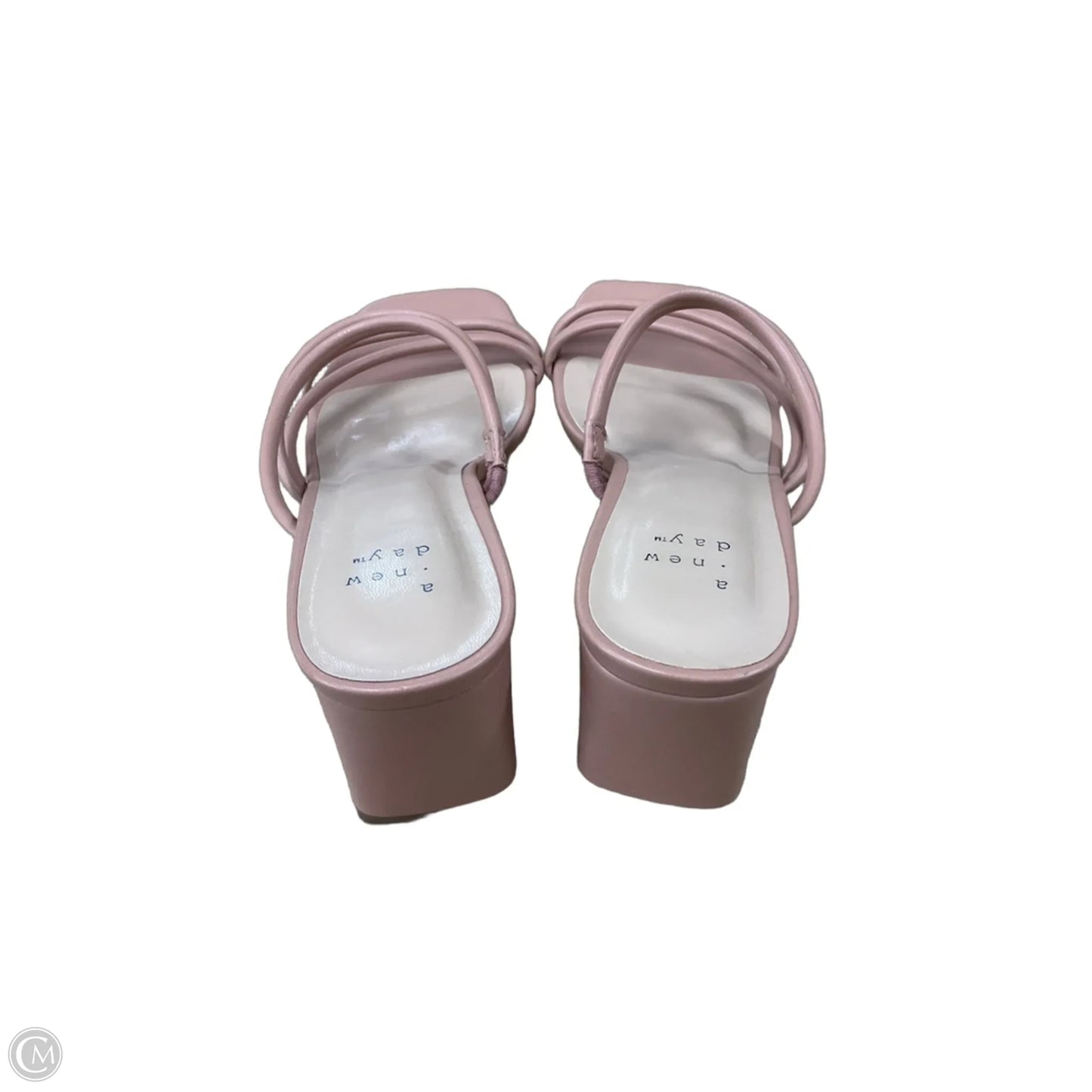 Shoes Heels Block By A New Day In Pink, Size: 8