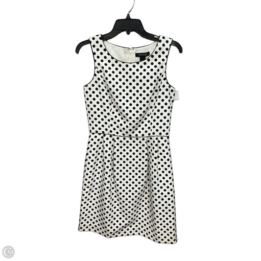 Dress Casual Short By White House Black Market In Polkadot Pattern, Size: S