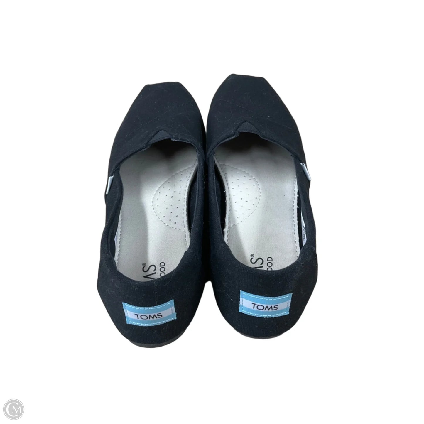 Shoes Flats By Toms In Black, Size: 7.5