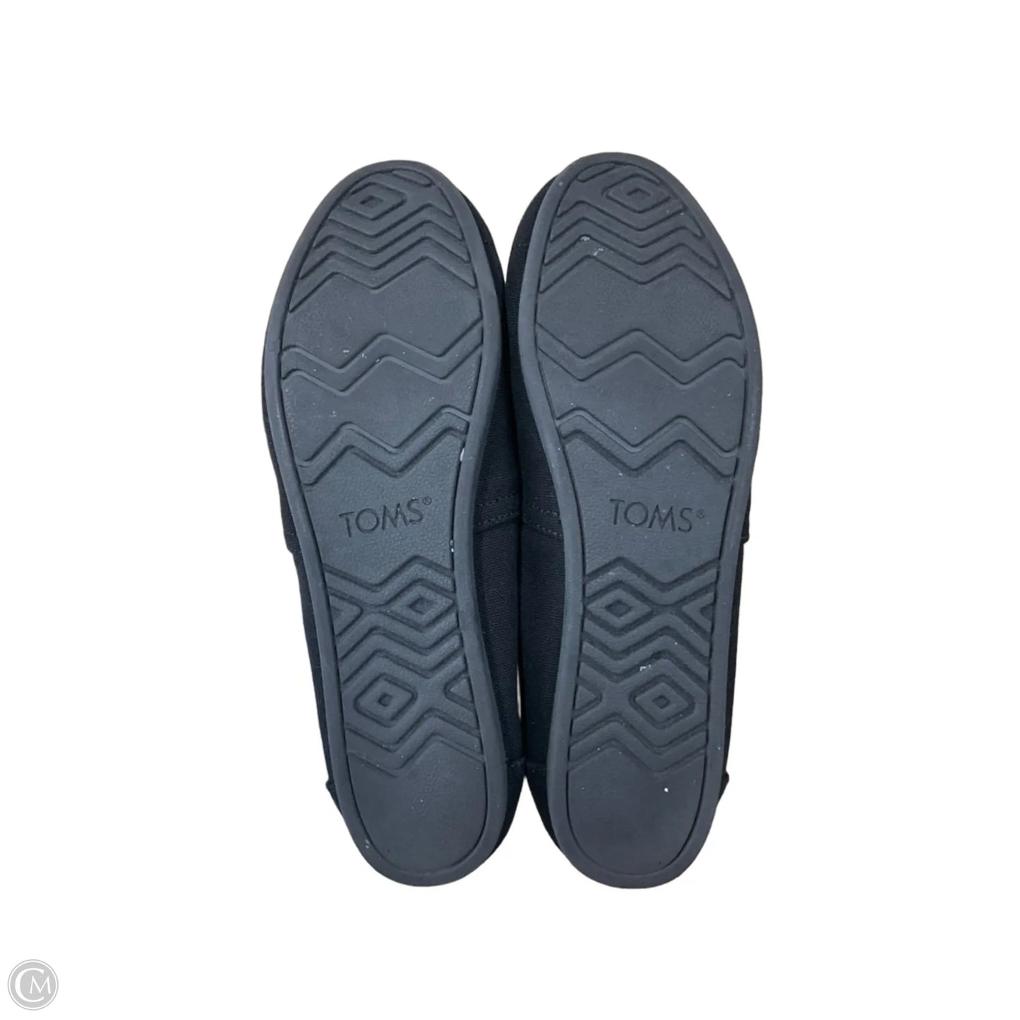 Shoes Flats By Toms In Black, Size: 7.5