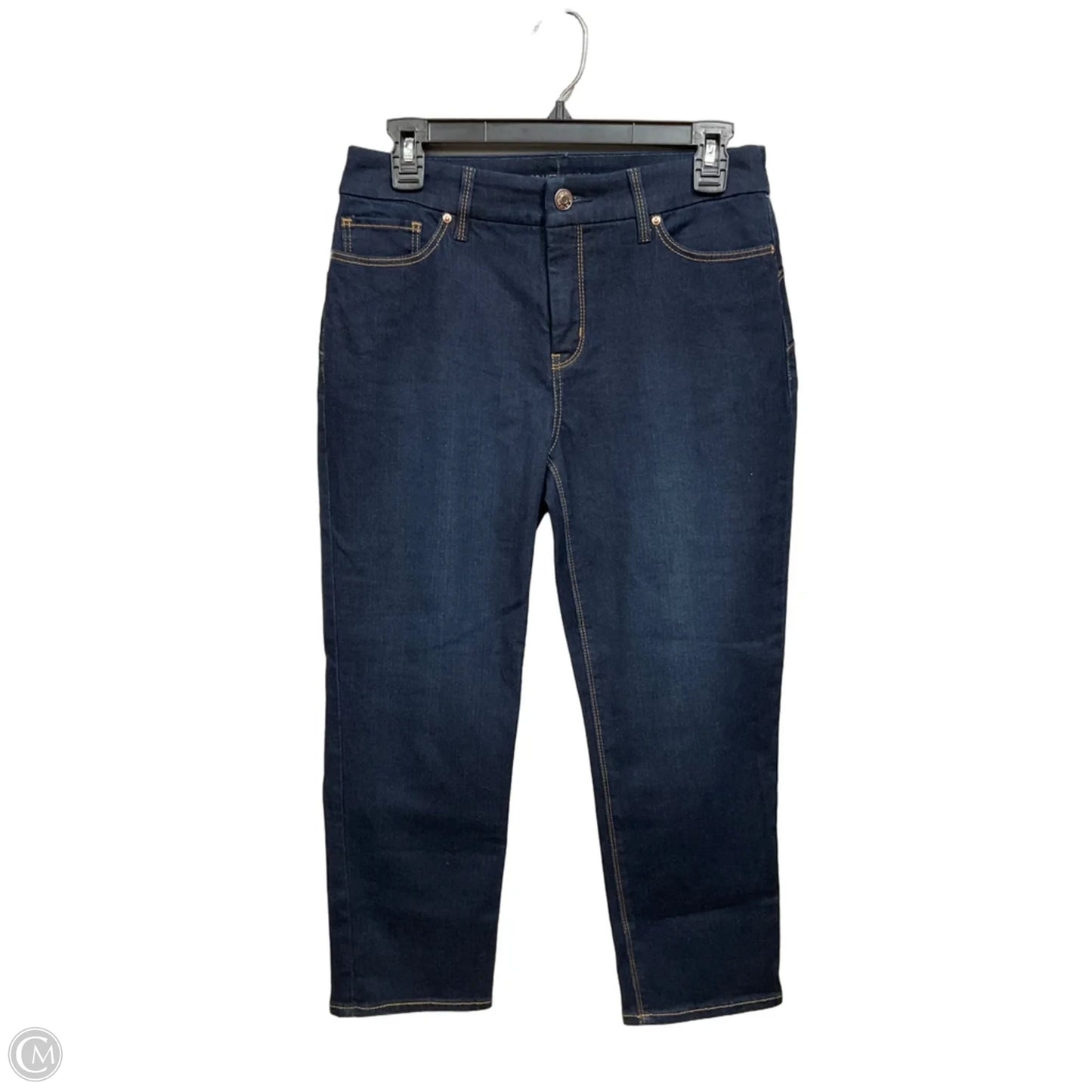 Jeans Boot Cut By Chicos In Blue Denim, Size: 0