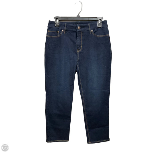 Jeans Boot Cut By Chicos In Blue Denim, Size: 0