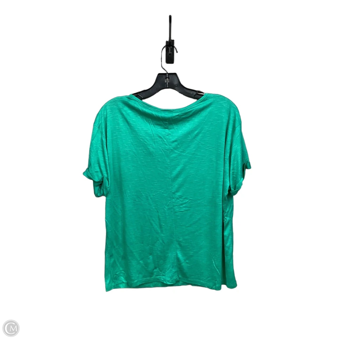 Top Short Sleeve Basic By Clothes Mentor In Green, Size: Xl