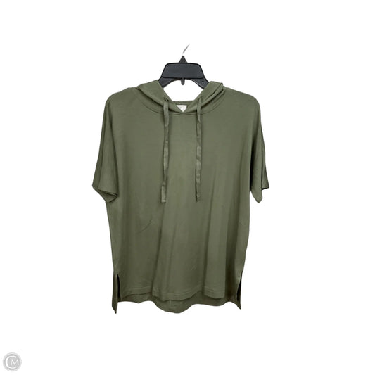 Top Short Sleeve By Loft In Green, Size: S