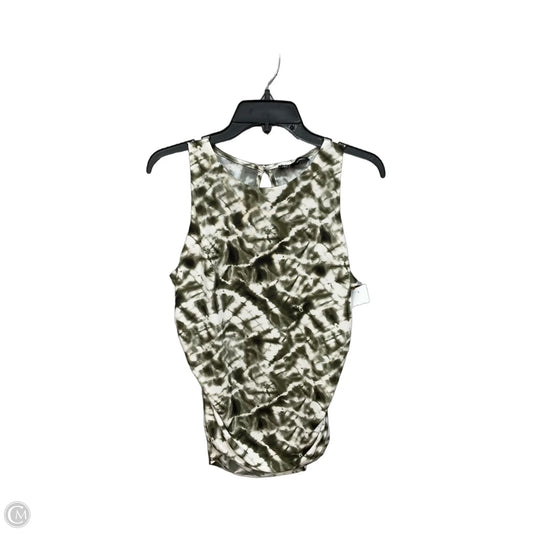 Top Sleeveless By Inc In Green, Size: L
