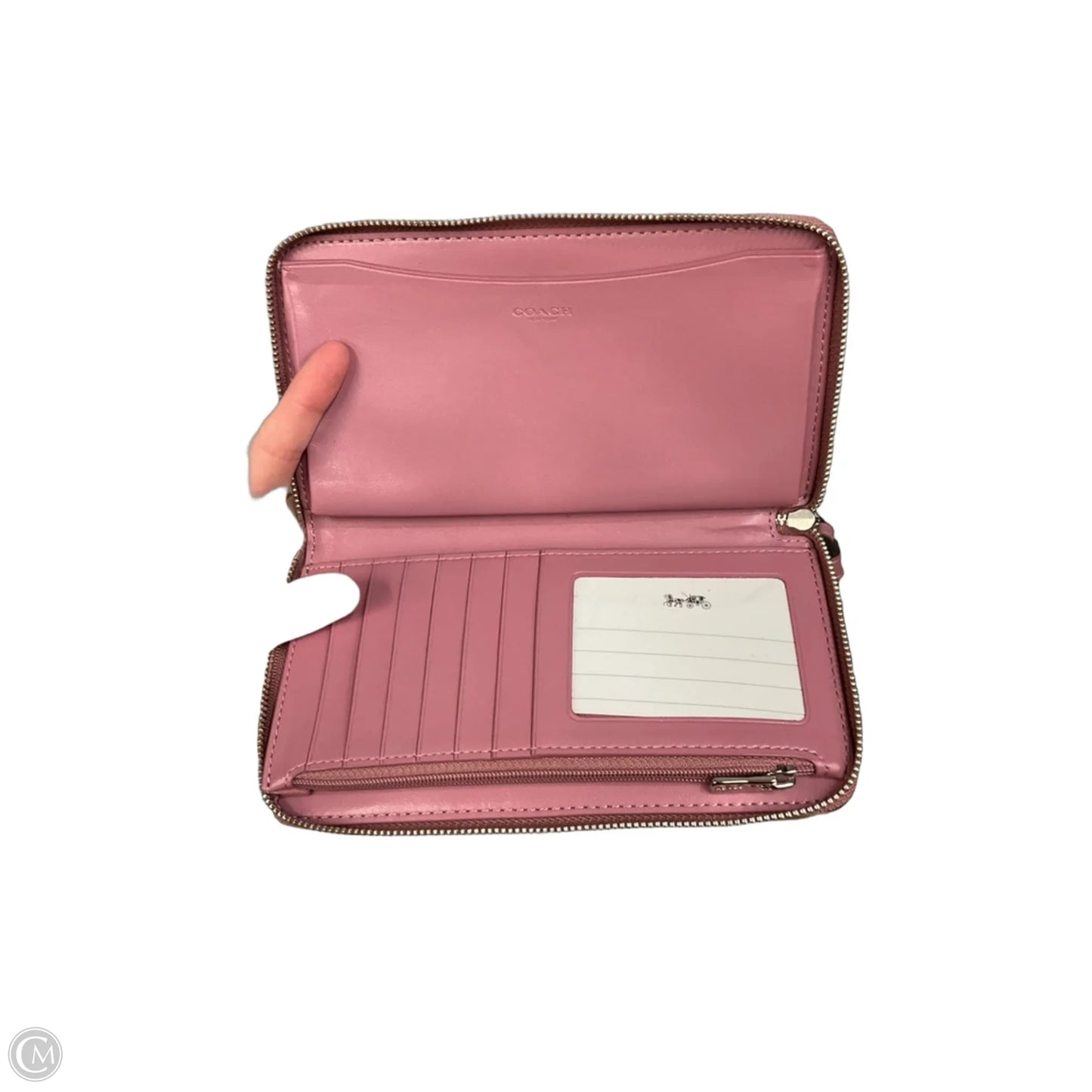 Wristlet Designer By Coach, Size: Medium