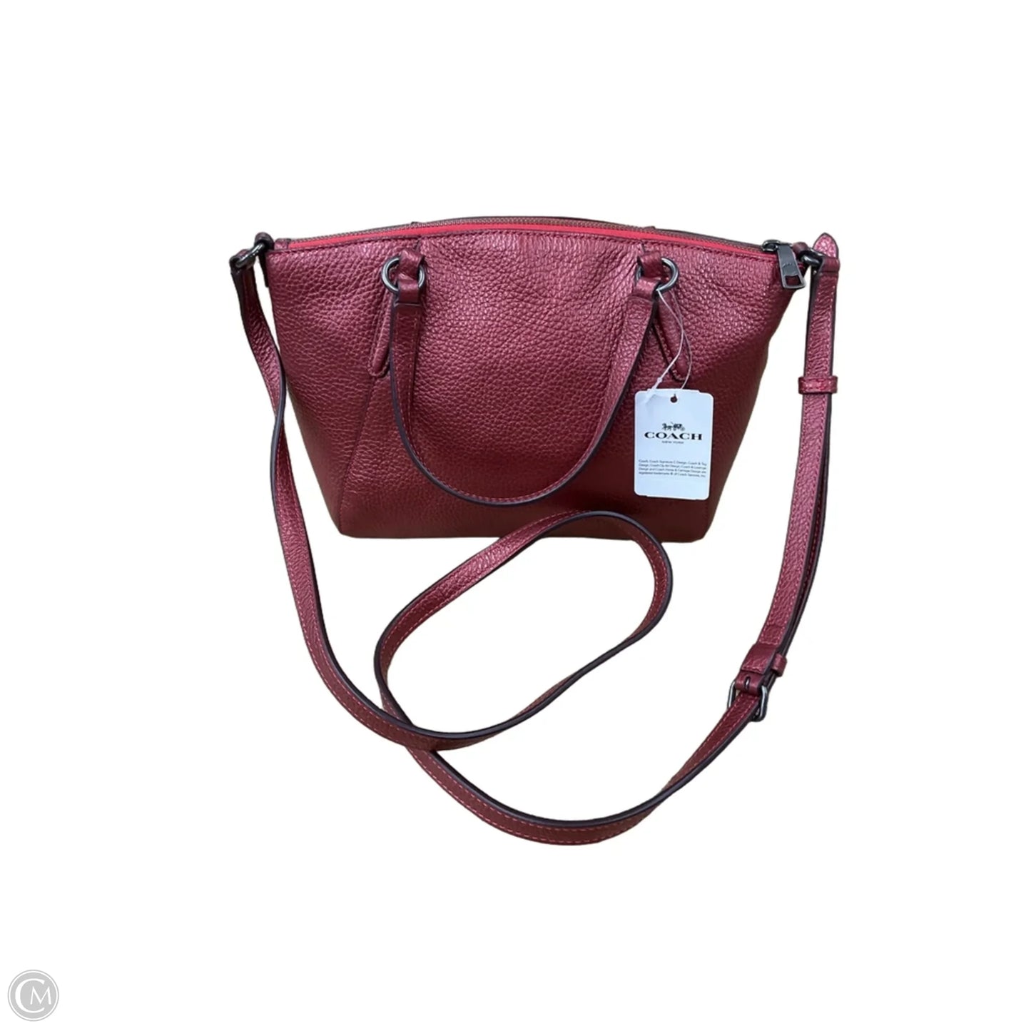 Crossbody Designer By Coach, Size: Small