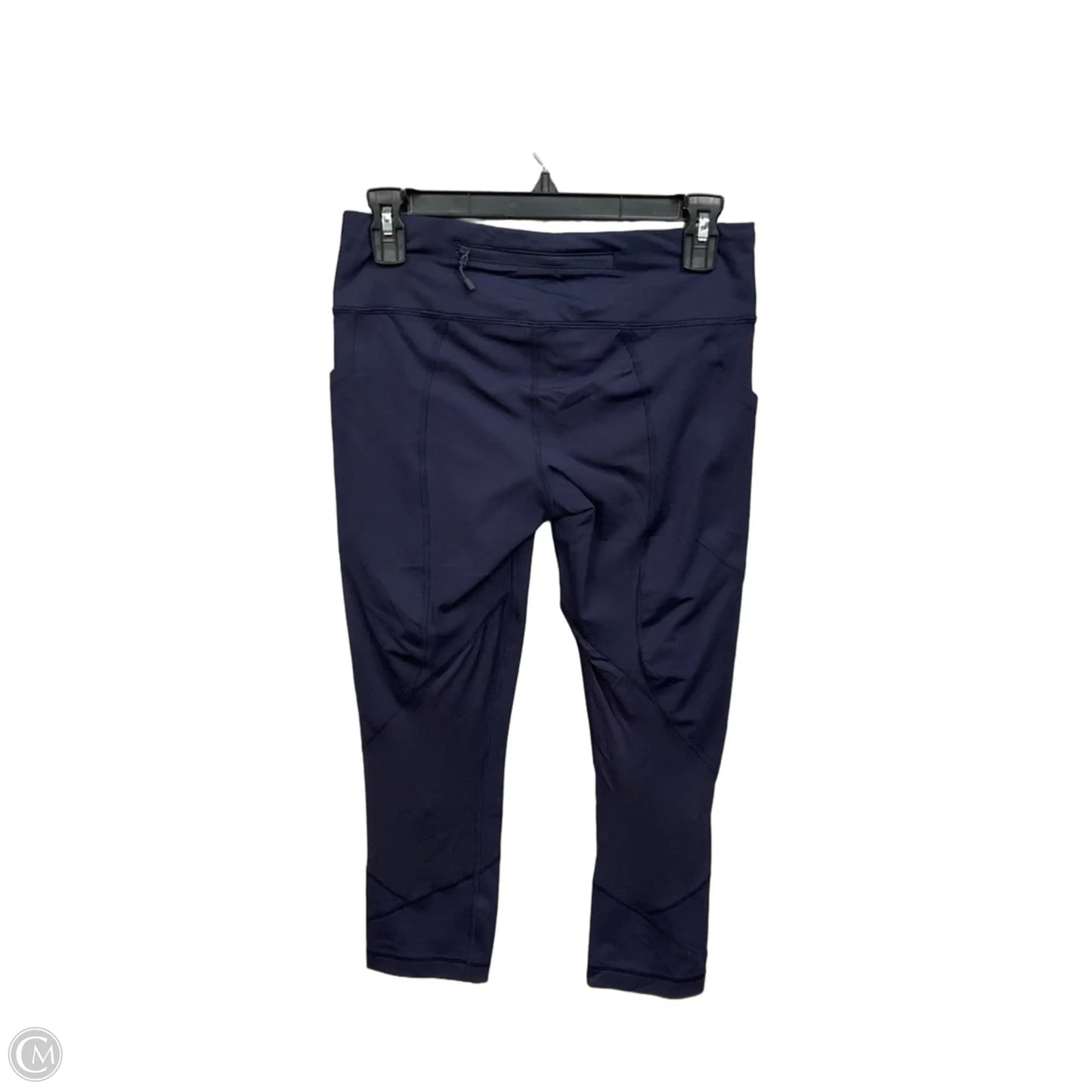 Athletic Capris By Lululemon In Blue, Size: S