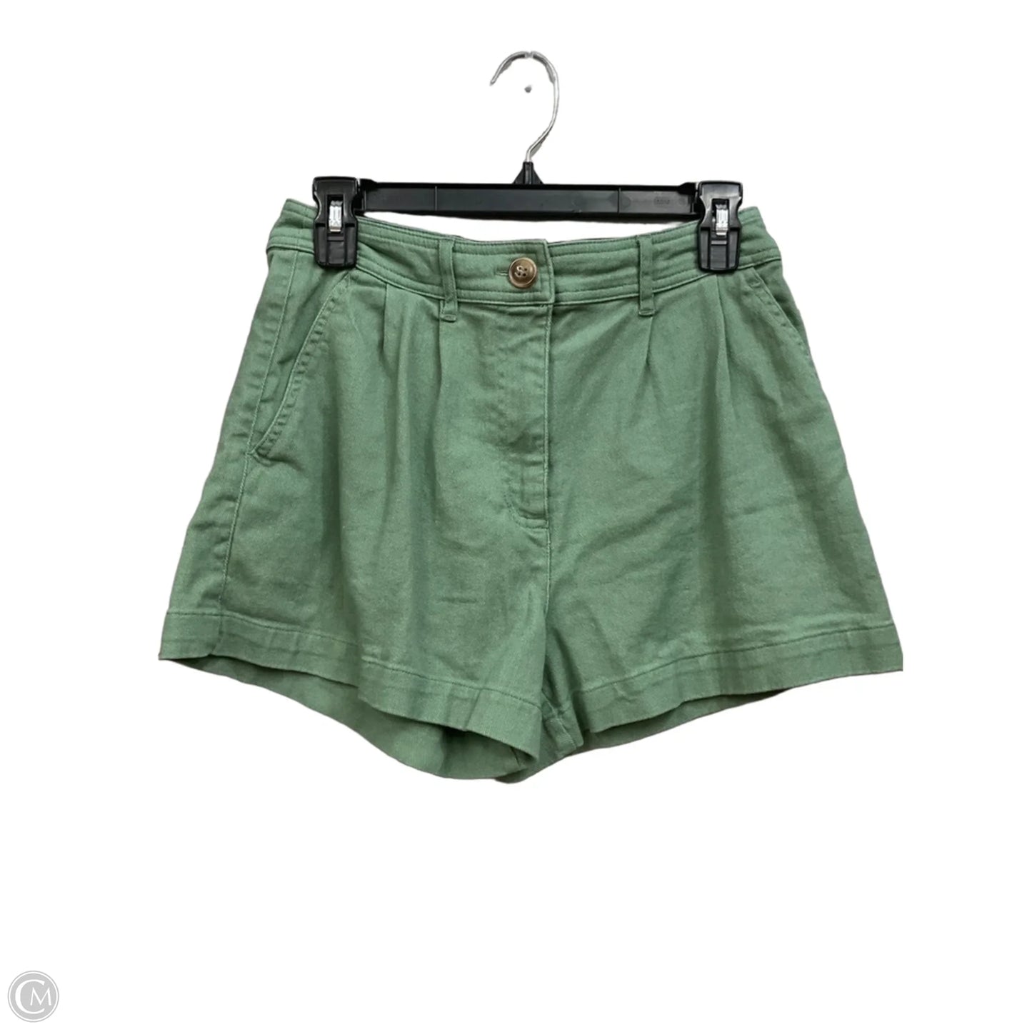 Shorts By Francesca's In Green, Size: 4
