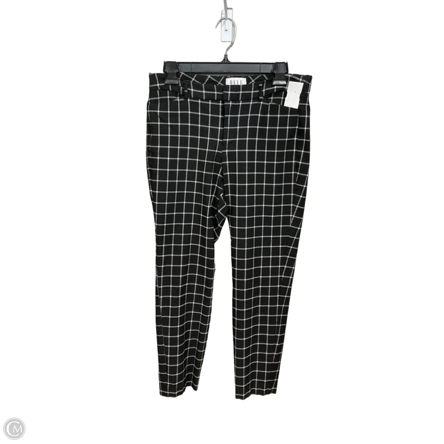 Pants Dress By Elle In Black & White, Size: 8