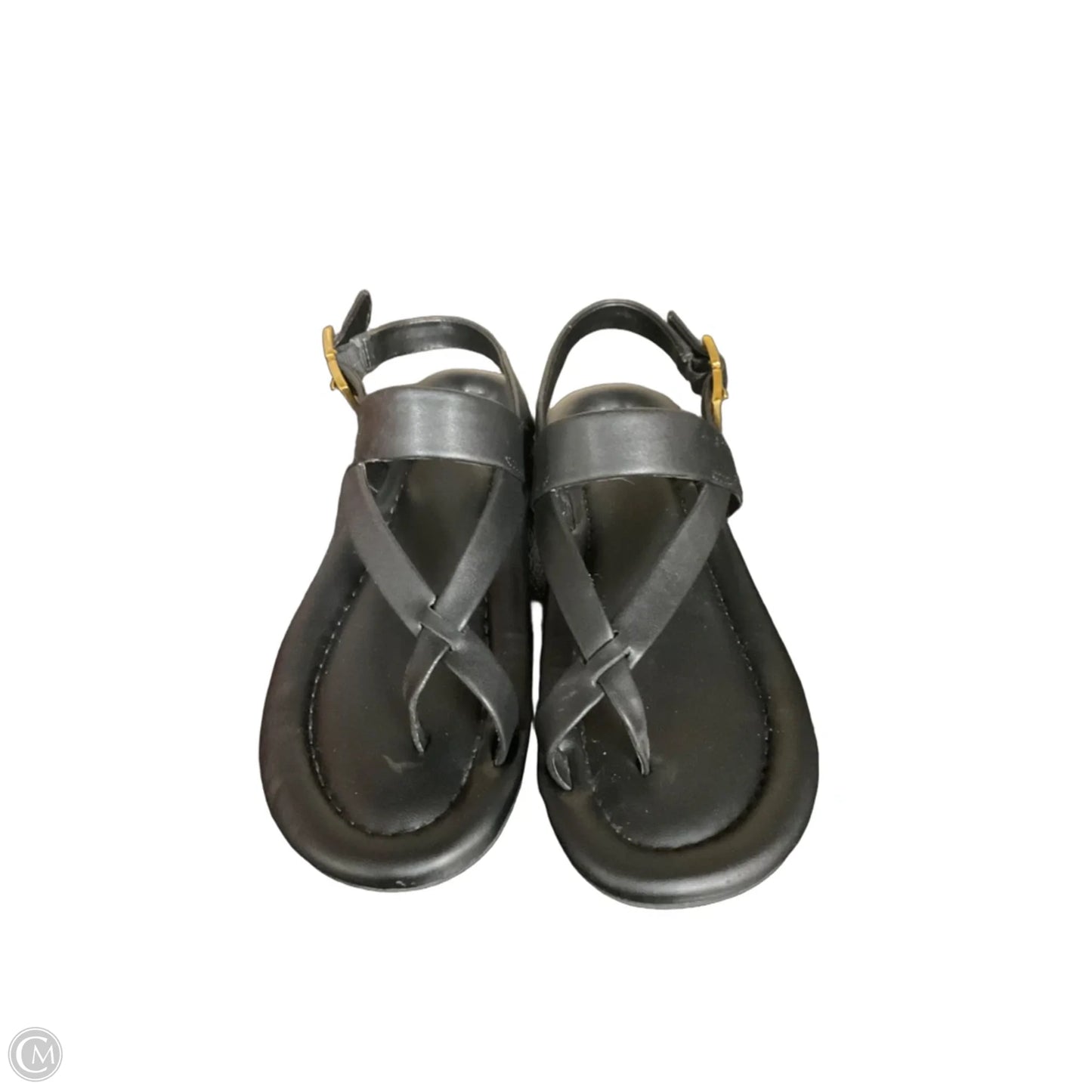 Sandals Flats By Franco Sarto In Black, Size: 7.5
