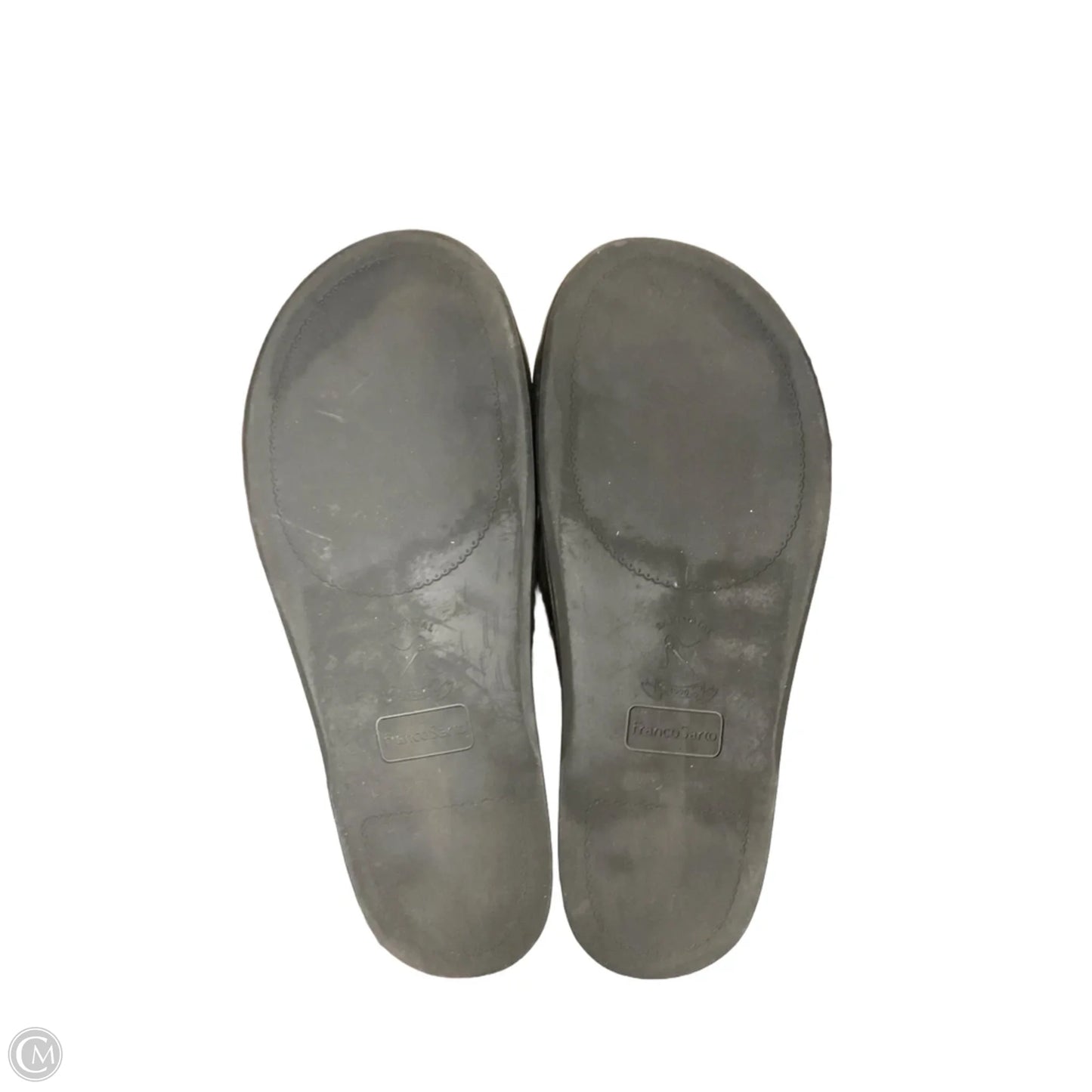 Sandals Flats By Franco Sarto In Black, Size: 7.5