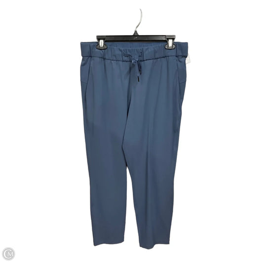 Athletic Pants By Lululemon In Blue, Size: 10