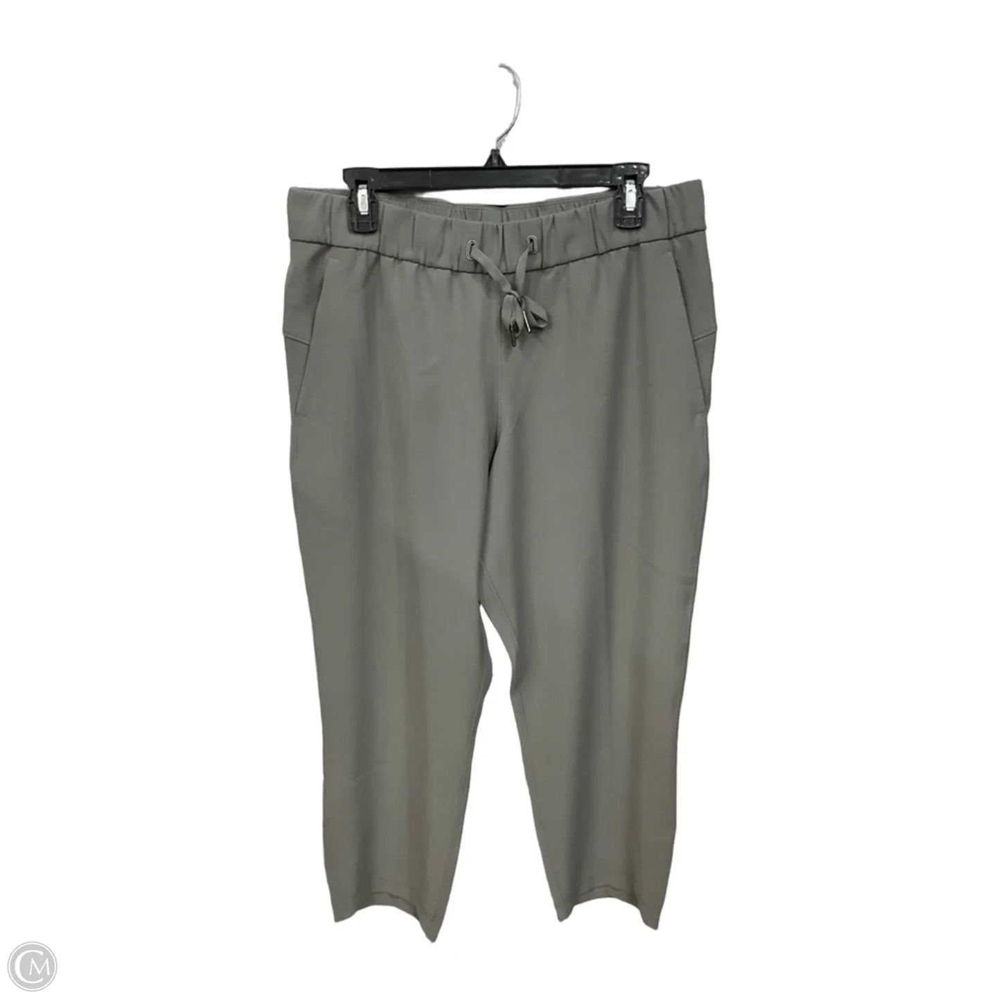 Athletic Capris By Lululemon In Green, Size: 10