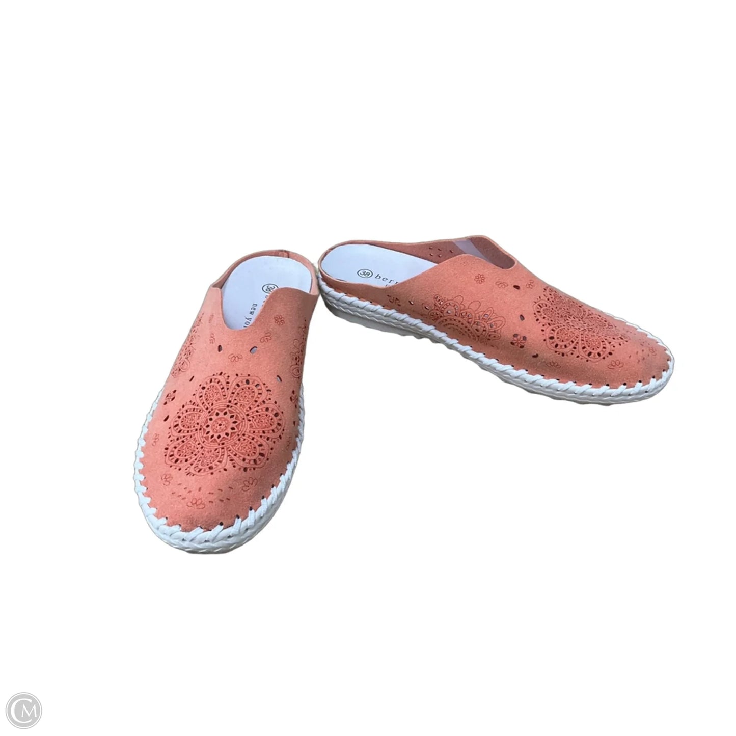Shoes Flats By Bernie Mev In Orange, Size: 7.5
