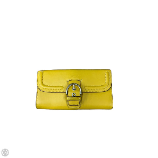 Wallet Designer By Coach, Size: Medium
