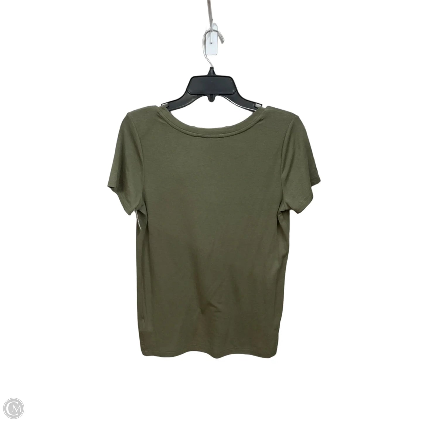 Top Short Sleeve Basic By Express In Green, Size: S