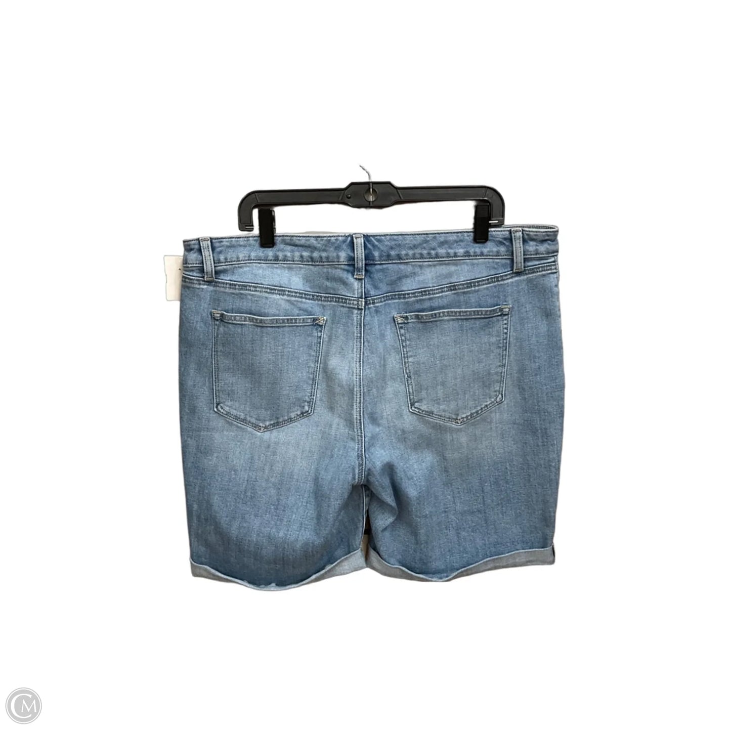 Shorts By Talbots In Blue Denim, Size: 16