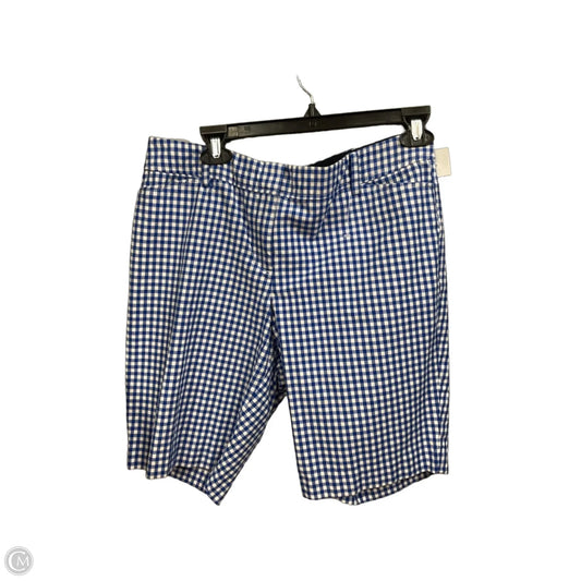 Shorts By Talbots In Checkered Pattern, Size: 8