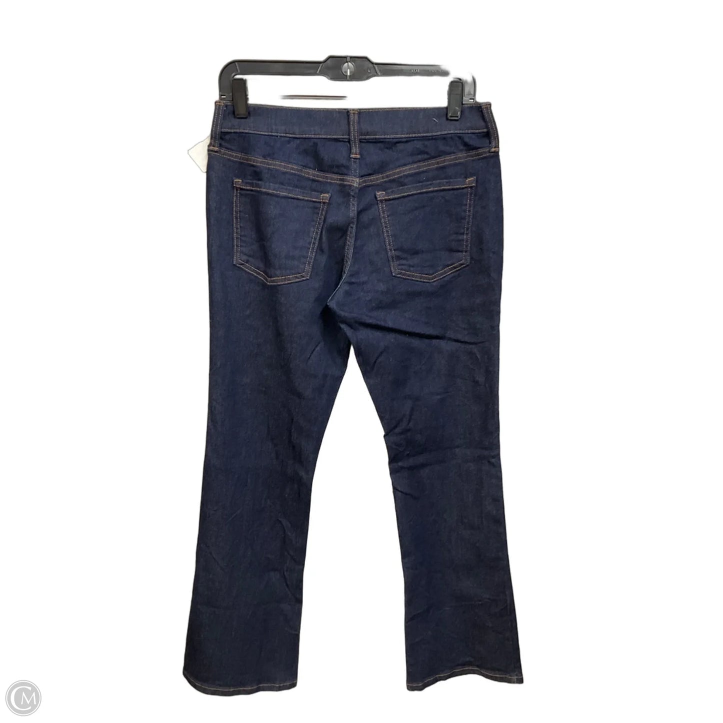 Jeans Wide Leg By Banana Republic In Blue Denim, Size: 4