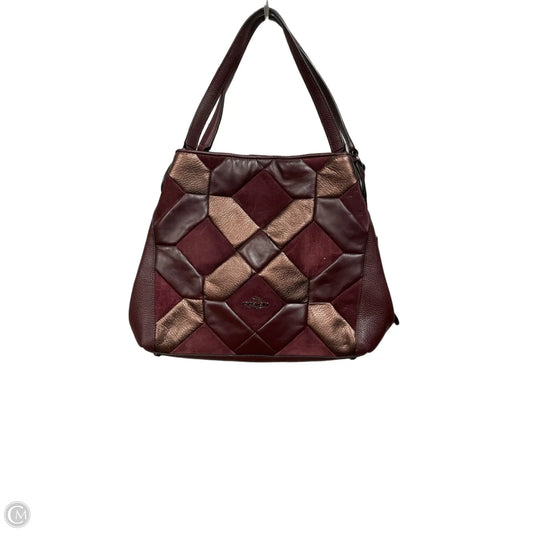 Handbag Designer By Coach, Size: Large