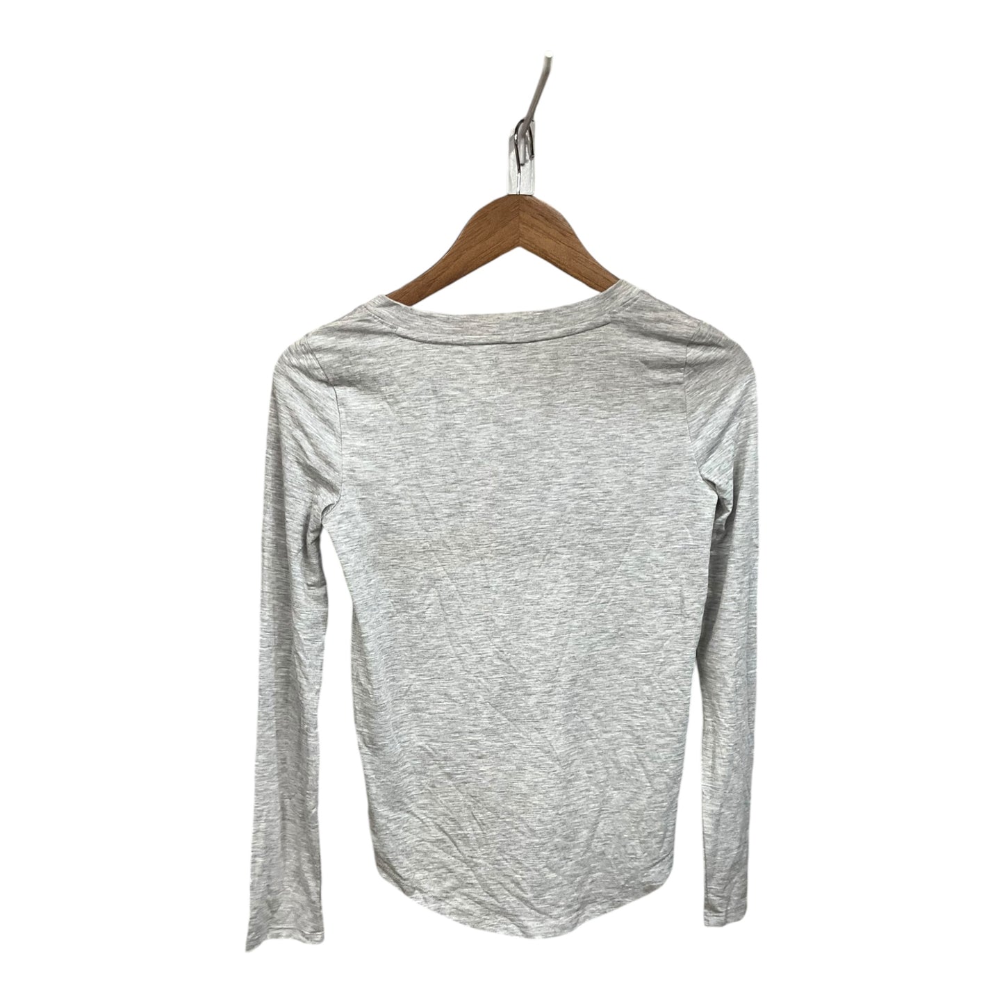 Top Long Sleeve By So In Grey, Size: Xs