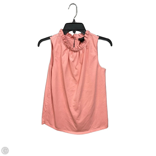 Top Sleeveless By Ann Taylor In Pink, Size: Xs