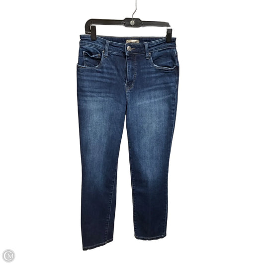 Jeans Straight By Kut In Blue Denim, Size: 6