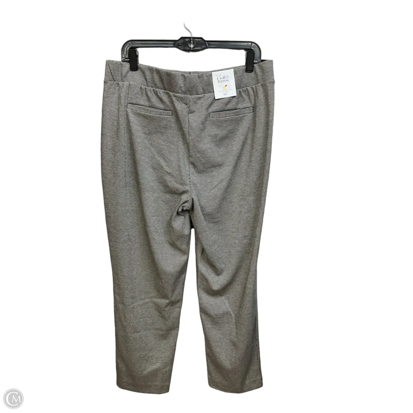 Pants Dress By Croft And Barrow In Black & White, Size: 12