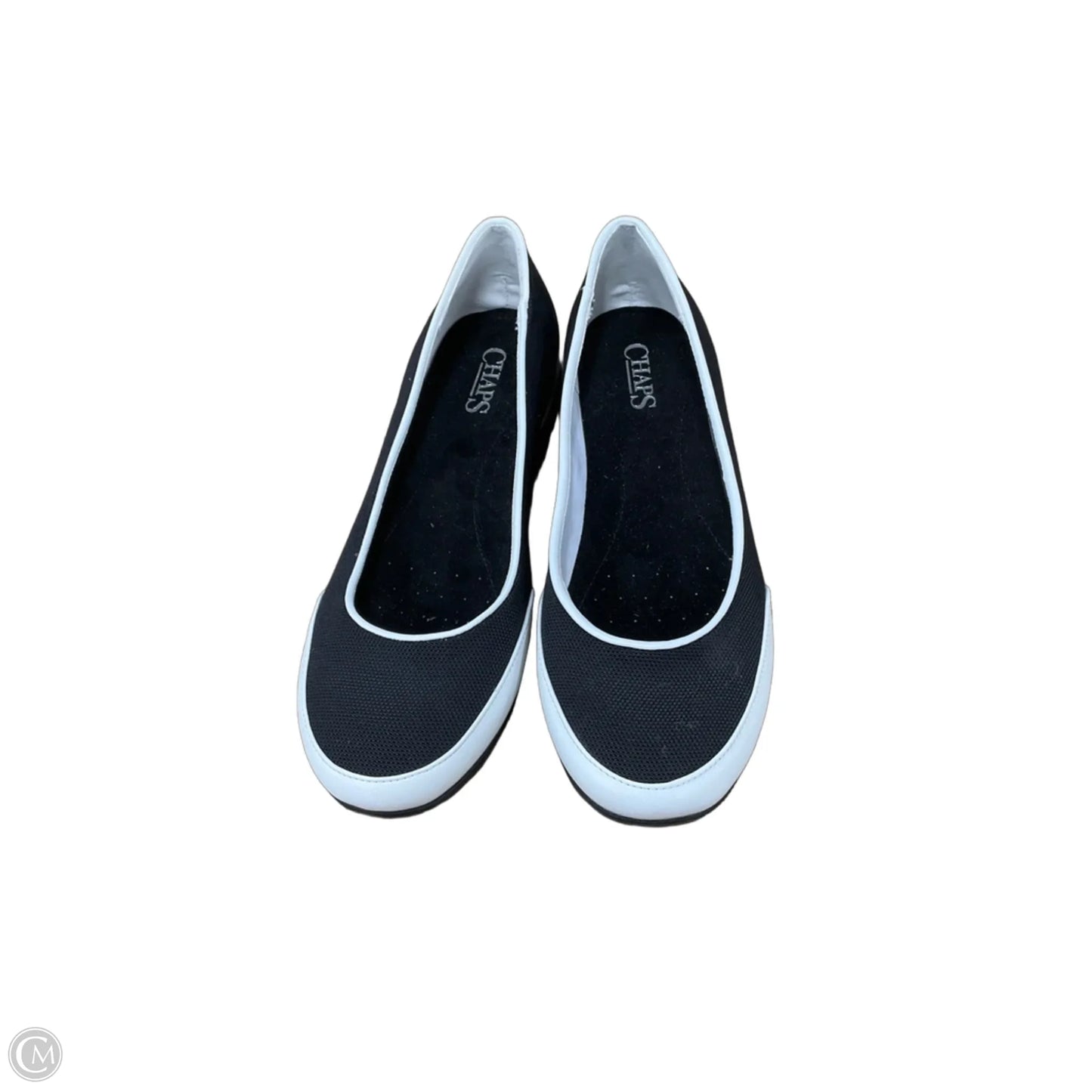 Shoes Flats By Chaps In Black, Size: 8