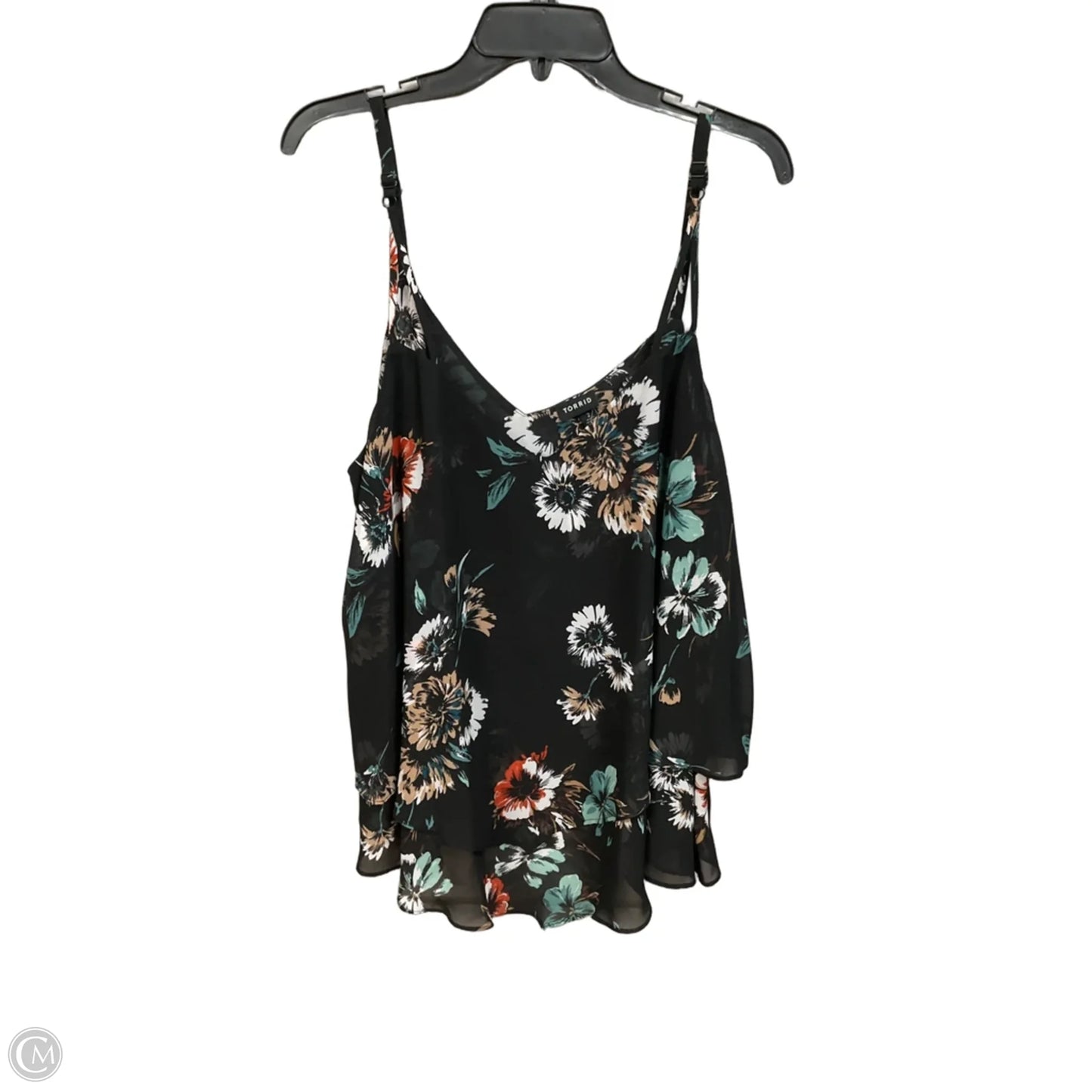Top Cami By Torrid In Floral Print, Size: 2x