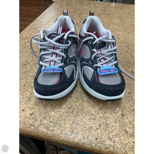 Shoes Athletic By Skechers In Grey & Pink, Size: 8.5