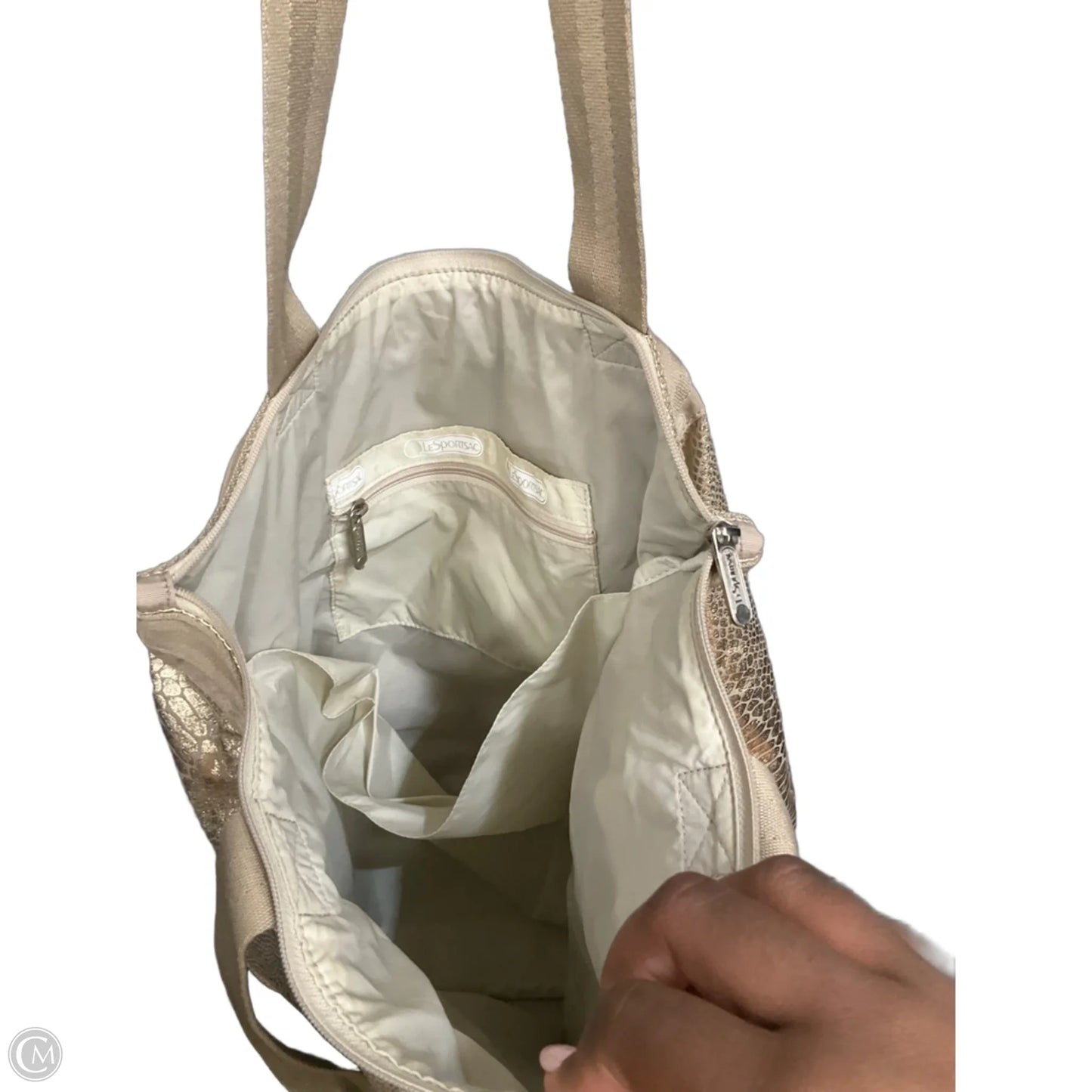 Tote By Clothes Mentor, Size: Large