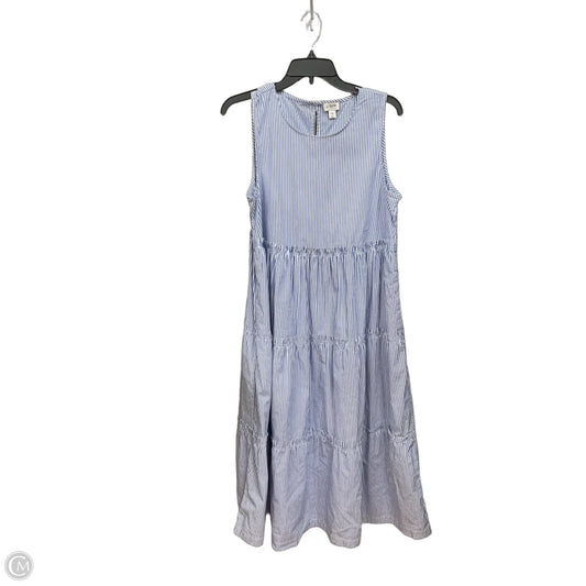 Dress Casual Maxi By J. Crew In Striped Pattern, Size: M