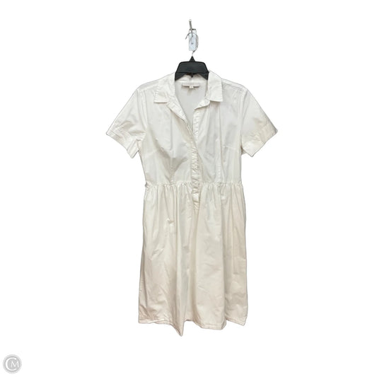 Dress Casual Maxi By Loft In White, Size: L