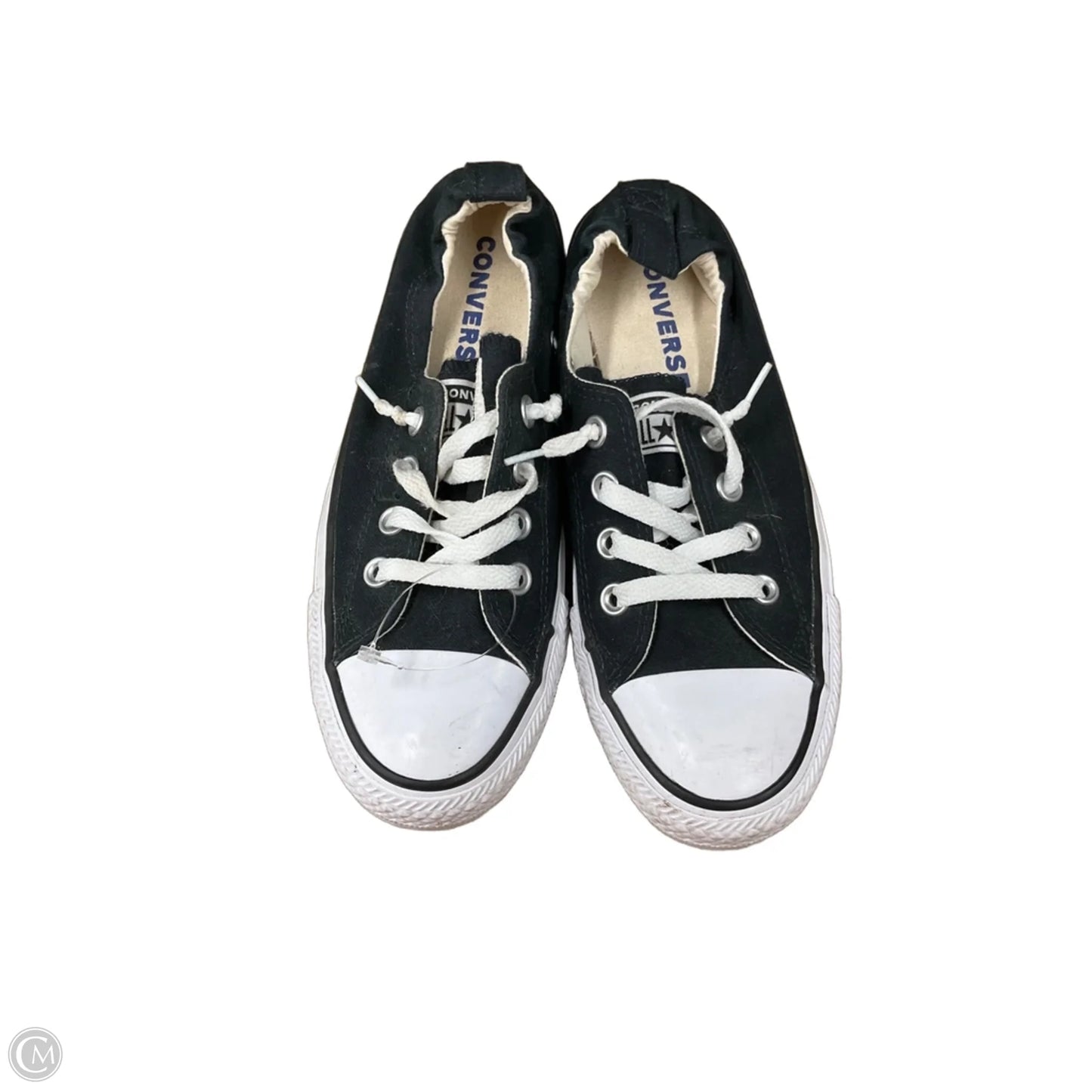 Shoes Sneakers By Converse In Black & White, Size: 7.5