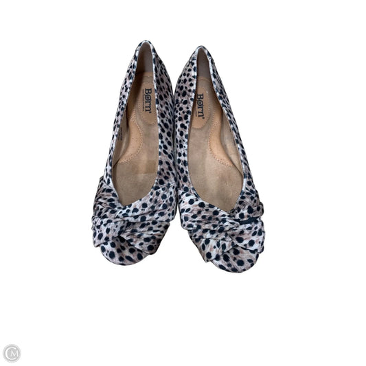 Shoes Flats By Born In Animal Print, Size: 9