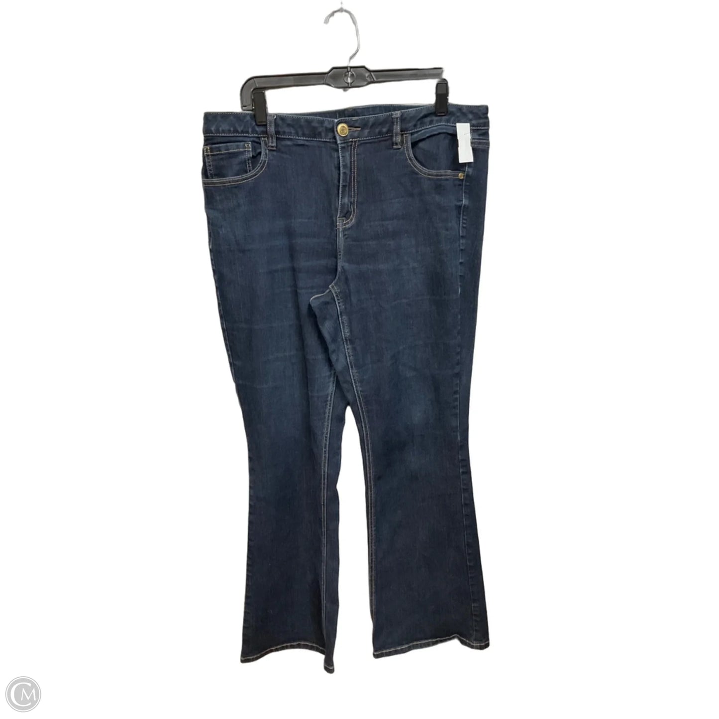 Jeans Wide Leg By Lane Bryant In Blue Denim, Size: 20