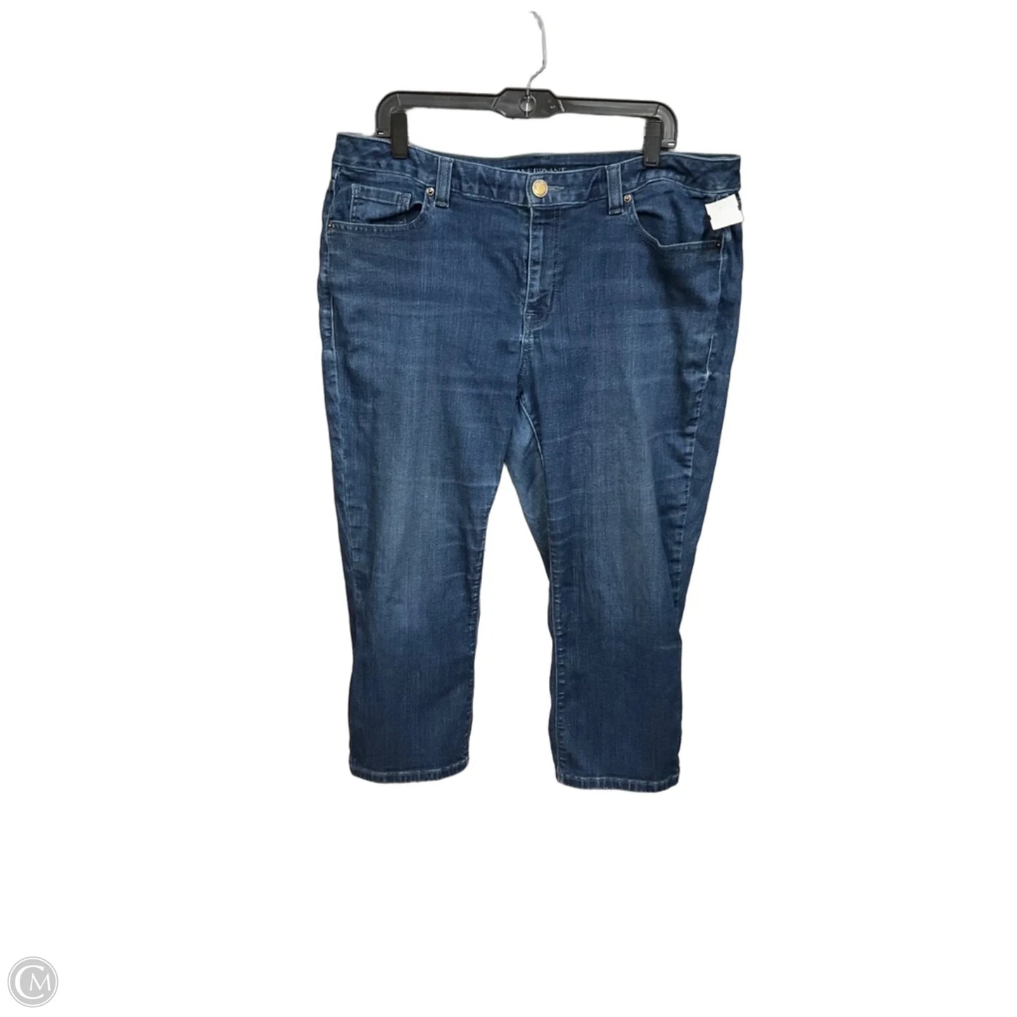 Capris By Lane Bryant In Blue Denim, Size: 20