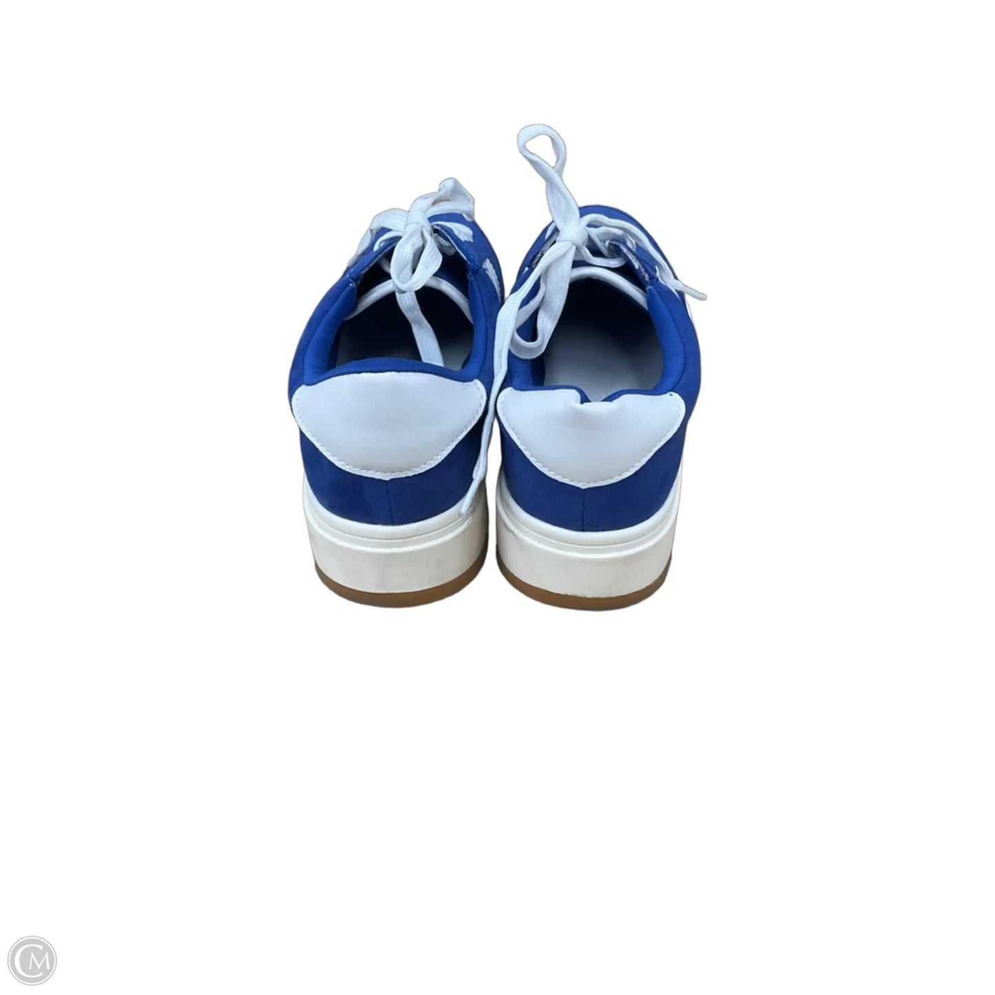 Shoes Sneakers By Madden Girl In Blue, Size: 9.5